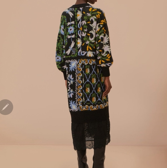 FARM Rio Multicolor Floral Cardigan - Picture 5 of 10